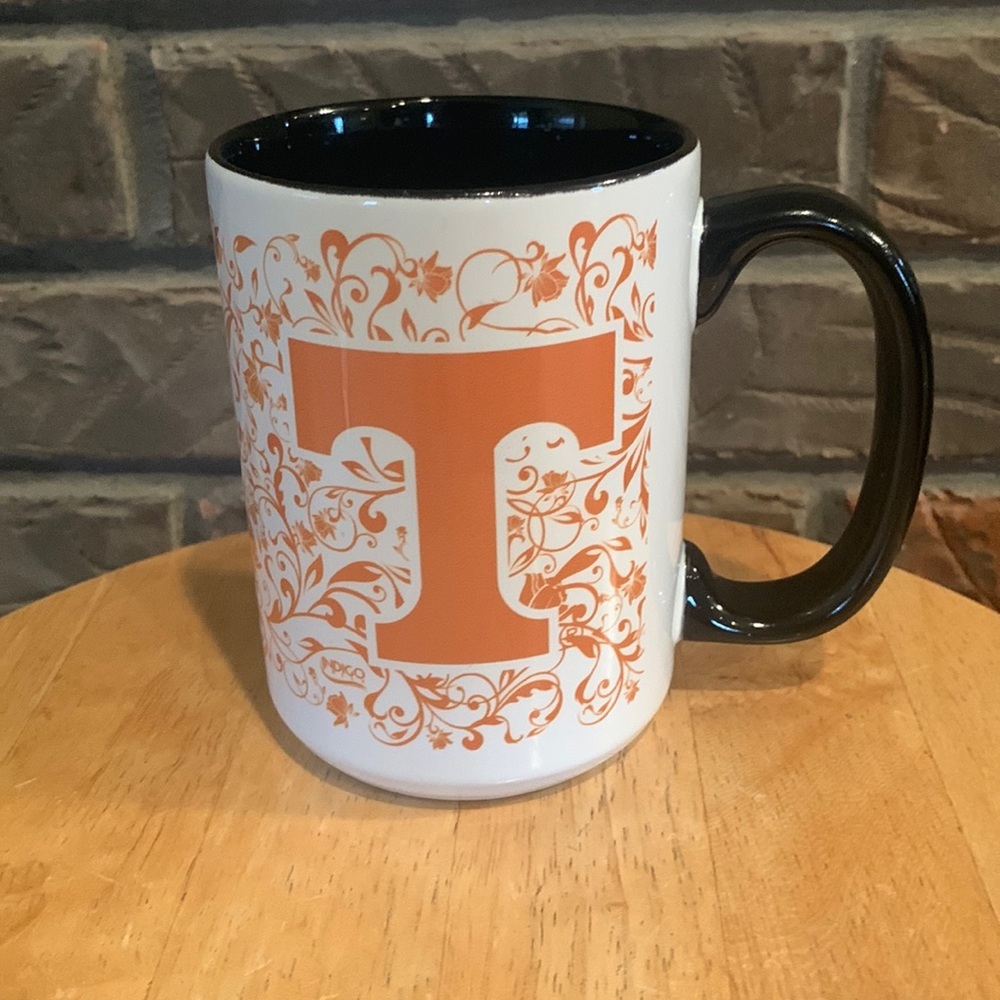 Tennessee Coffee Cup Indigo Falls‎ TN Orange Floral